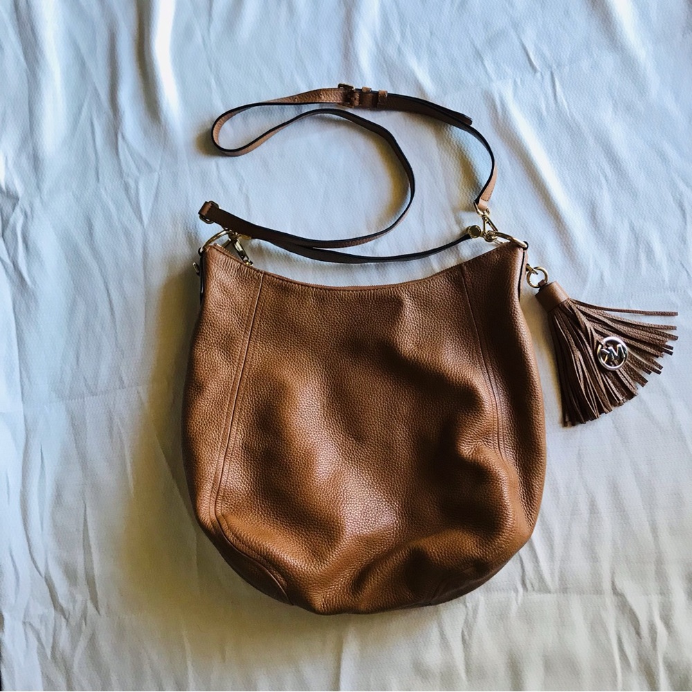 Michael Kors Leather Shoulder Bag - Picture 7 of 12